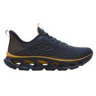 Tenis Olympikus Diffuse 5 Caminhada Petroleo e Amarelo - Masculino