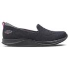 Tênis Olympikus Mantra Slip On Esportivo Feminino Preto Chumbo