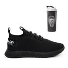 Tênis para Academia Masculino Esportivo Olimp Caminhada Bf Shoes + Coqueteleira Exclusiva