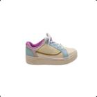 Tenis Pink Cats Casual Juvenil Menina com Brilho V3324