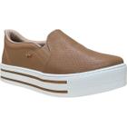 Tênis Plataforma Slip On Conforto Tendência 010-009 Via Marte Machiato