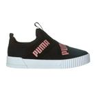 Tênis puma carina slip-on feminino - preto 35