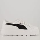 Tênis Puma Karmen L Feminino Branco e Preto