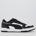 Tênis Puma RBD Game Low BDP Preto e Branco