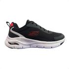 Tênis Running Masculino Skechers Arch Fit Preto