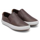 Tenis Sapatenis Masculino Casual Em Couro e Palmilha em Gel Confortável Lançamento Ref 6216 TR