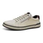 Tênis Sapatenis Masculino Vegano Street DIfranca - 50432 - Branco