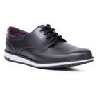 Tênis Sapato Masculino Casual Social Oxford Preto e Branco