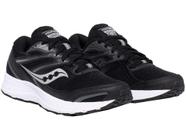 Tênis Saucony Cohesion 13 Feminino Preto e Branco