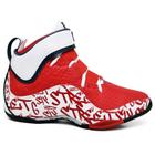 Tenis Six Street Impact - Vermelho Com Branco NumeraCAo Alta