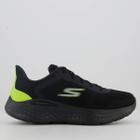 Tênis Skechers Go Run Lite Preto e Verde