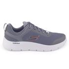 Tênis Skechers Masculino Go Walk flex 216495BR/BKW cadarço