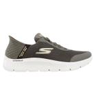 Tênis Skechers Slip-Ins Go Walk Flex Preto Lavável Na Máquina 216324