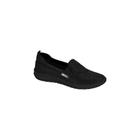 Tenis Slip On Actvitta Conforto Feminino PRETO