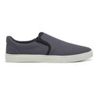 Tênis Slip On Casual Amanda Block Liso com Elástico e Sola Borracha Confortavel