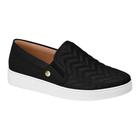 Tênis Slip On Casual Vizzano Strech- Preto