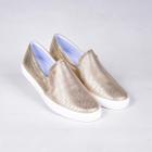 Tenis Slip On Feminino Bottero 355001 Dourado