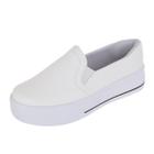 Tênis Slip On Feminino Casual Confortável Básico Bellinda Shoes