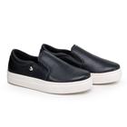 Tênis Slip On Feminino Casual Elástico Calce Fácil Detalhe Coração Metal Confortável