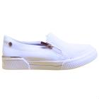 Tenis Slip-On Feminino Kolosh Com Ziper Lateral