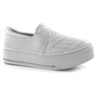 Tênis Slip On Feminino Ramarim Branco 24-97121