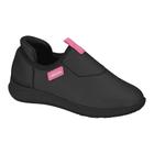 Tenis Slip On Infantil Menina Molekinha Calce Fácil- Preto