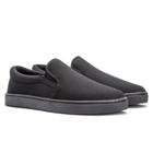 Tênis Slip On Liso Basico Yoyo Store com Elastico e Sola Borracha Confortavel