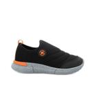 Tenis Slip on Lycra Escola Infantil Menino Molekinho 2831.104