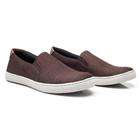 Tênis Slip On Masculino Básico Liso Moderno Dia a Dia