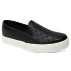 Tênis Slip On Moleca Casual Feminino - Preto