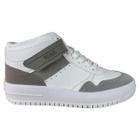 Tenis Sneaker Feminino Vizzano Casual Cano Alto Branco