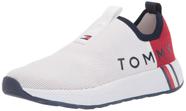 Tênis Tommy Hilfiger Aliah branco para mulheres tamanho 9