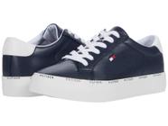 Tênis Tommy Hilfiger Henissly feminino azul/branco