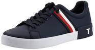 Tênis Tommy Hilfiger Ramus para homens azul marinho, tamanho 11,5 EUA