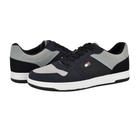 Tênis Tommy Hilfiger Trane para homens Navy Multi 400 tamanho 9