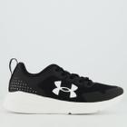 Tênis Under Armour Charged Essential SE Preto e Branco