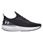 Tênis Under Armour Charged Quicker Corrida Preto e Branco - Masculino