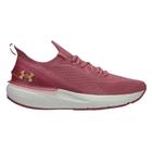 Tênis Under Armour Charged Quicker Corrida Rosa e Ouro - Feminino