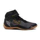 Tênis Unissex Everlast Forceknit 4 Preto E Dourado