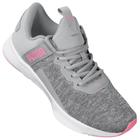 Tênis Unissex Puma Flyer Beta 377082 Cinza/Rosa