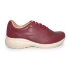 Tênis Usaflex Feminino Couro Casual AB6414