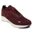 Tênis Usaflex Tricot Casual Feminino - Marsala