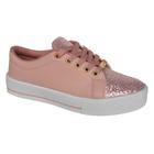 Tênis Vanessa Fashions Casual Brilho Glitter Feminino 1011