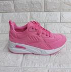 Tenis Via Marte Casual Solado Alto Rosa 22-11401