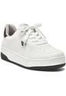 Tênis Via Marte Feminino Flatform Casual 042-008 Branco Preto