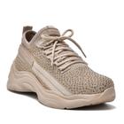 Tenis via marte feminino jogging com strass 23-4301-01