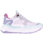 Tenis Via Marte Plataforma Feminino Casual Sneaker Multicor