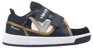 Tenis Via Vip Infantil Ref.vv3801 - Preto-bronze