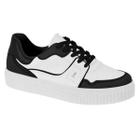 TENIS VIZZANO CASUAL preto branco 1307.108