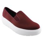 Tênis Vizzano Feminino Casual Flatform Vinho 1309.106